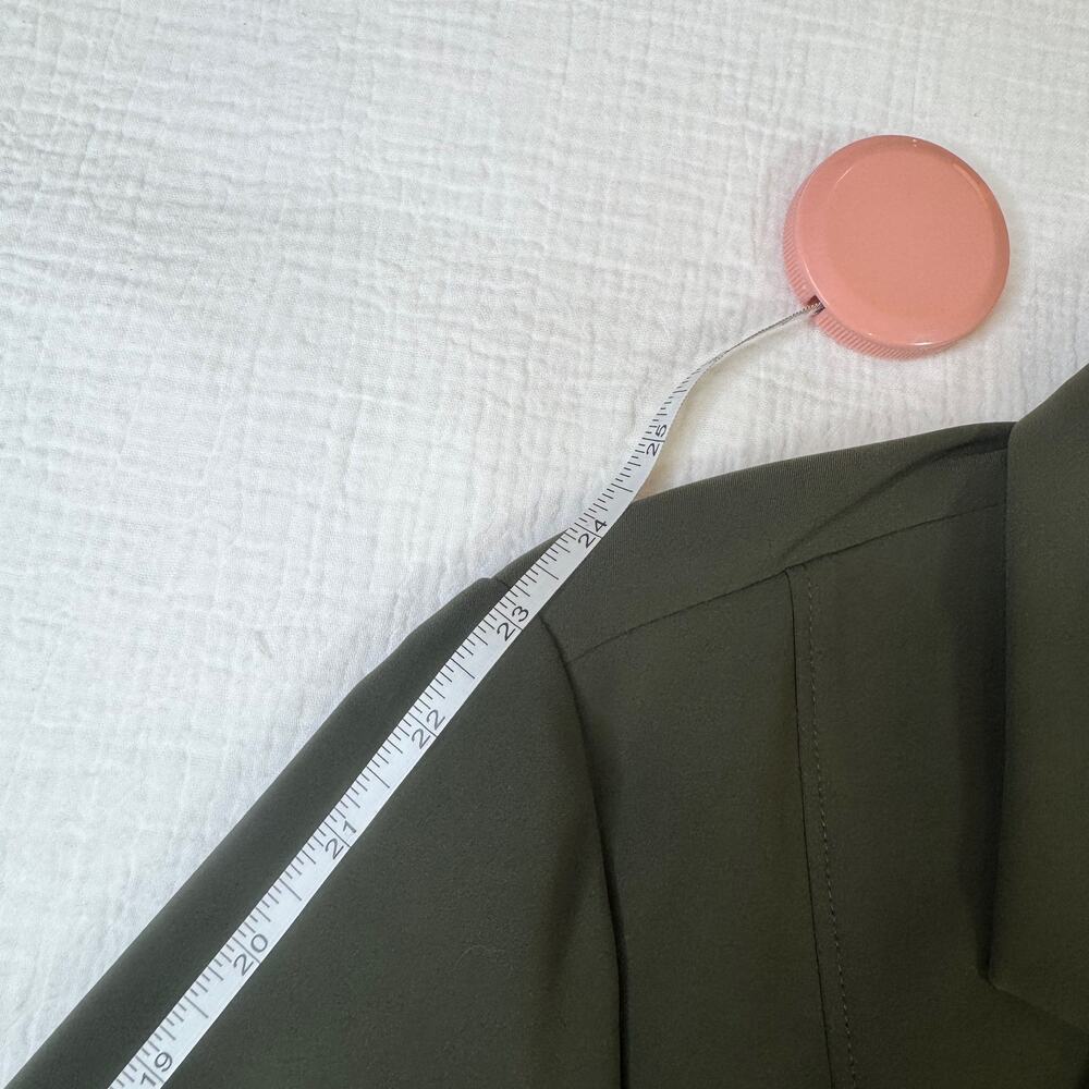 MM LaFleur Moreland OrigamiTech Jacket Olive Green Women's 12 Pockets Gorpcore - Picture 15 of 16